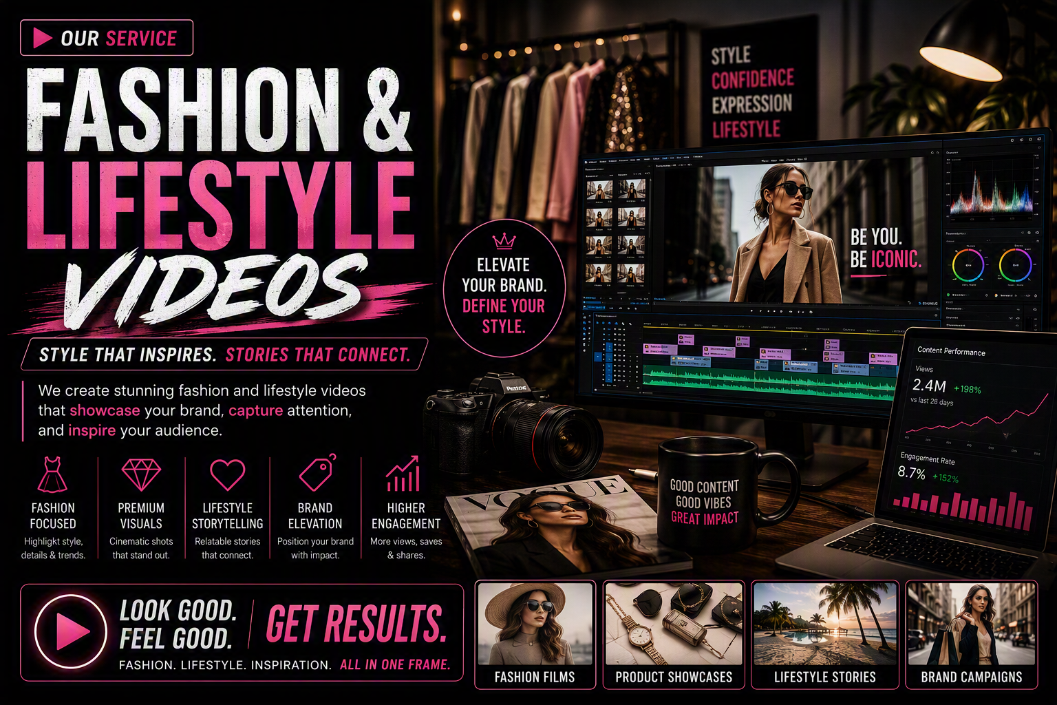 Fashion & Lifestyle Videos Service